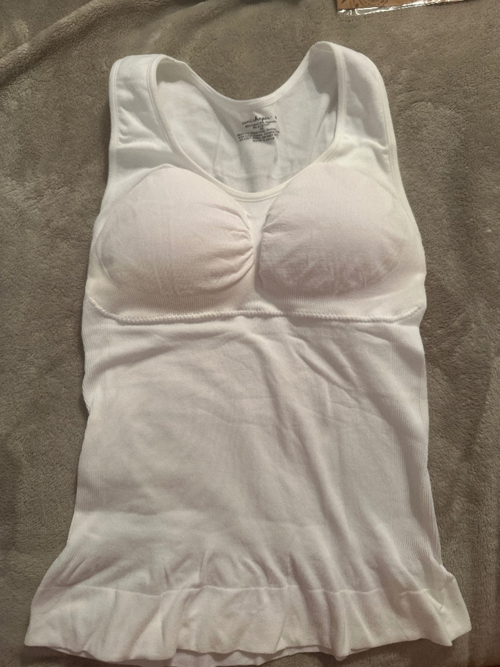 NEW CAMISHAPER WHITE SIZE M